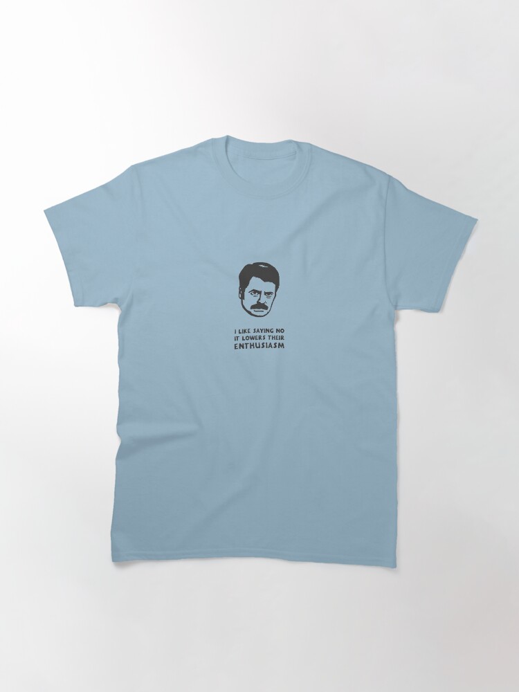 Thumbnail 2 of 7, Classic T-Shirt, I like saying no designed and sold by solo244.