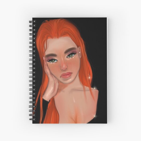 Aperçu de l'œuvre Portrait d'une belle rousse créée et vendue par mahosart.