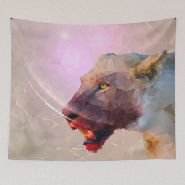 Item preview, Feast of the Low Poly Lioness designed and sold by TorontoSol.
