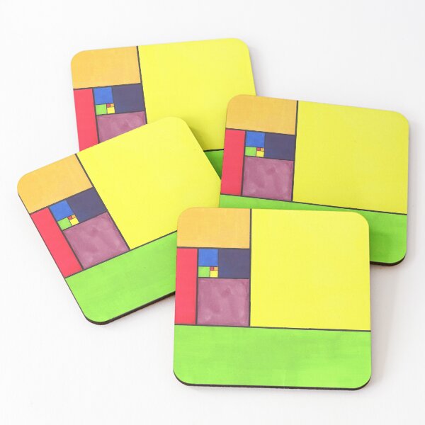 Item preview, Cuadrados de Fibonacci designed and sold by jamesknightsart.