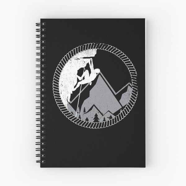 Item preview, Climber climbing mountaineering rock climbing rope designed and sold by MooonTees.