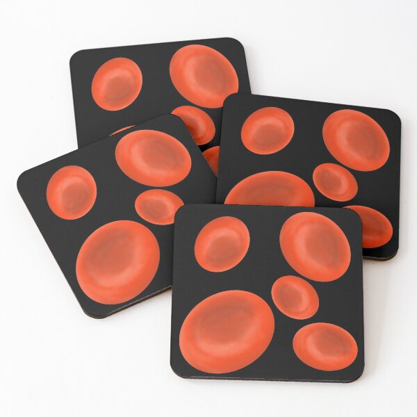 Item preview, Red Blood Cells Pattern designed and sold by BundaBear.