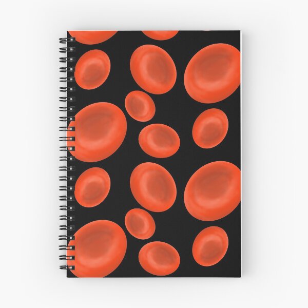 Item preview, Red Blood Cells Pattern designed and sold by BundaBear.