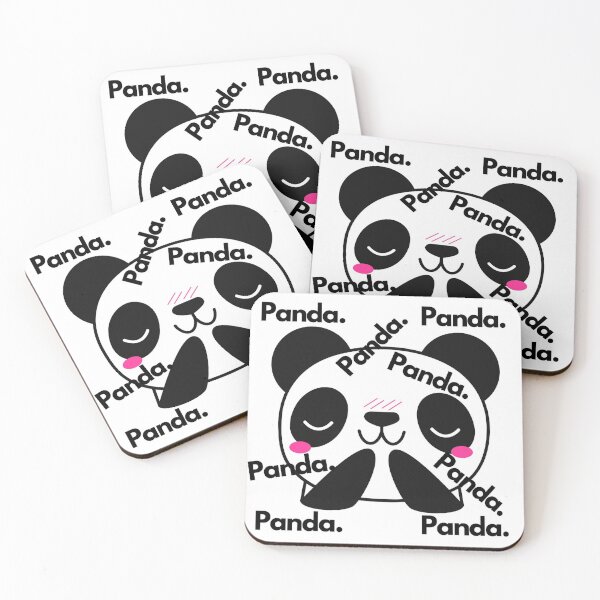 Desiigner Panda Coasters Redbubble - jeffy panda roblox