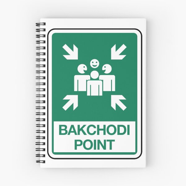 Item preview, Bakchodi point designed and sold by tshirtbaba.