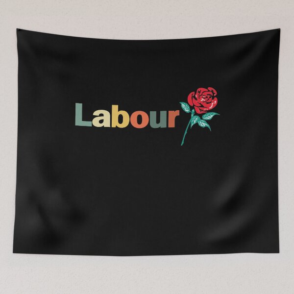 Item preview, Labour Party UK Logo Retro Vintage Color designed and sold by Bullish-Bear.