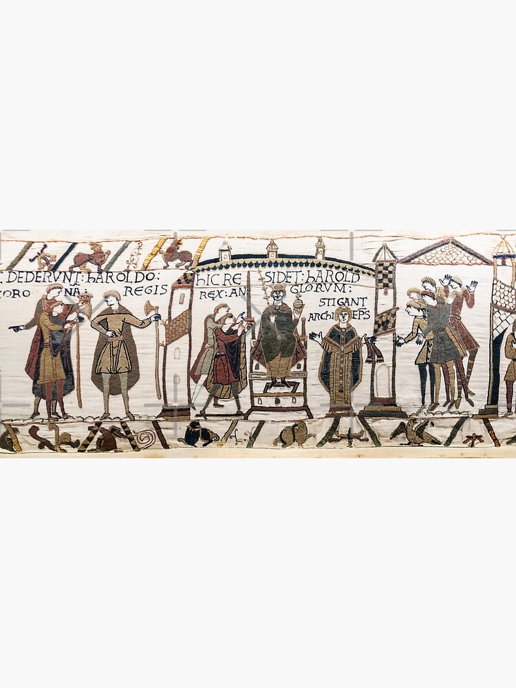 Coronation of Harold (Bayeux Tapestry) by Vloo77