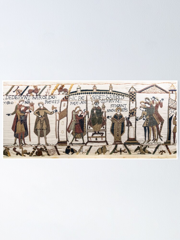 Alternate view of Coronation of Harold (Bayeux Tapestry) Poster