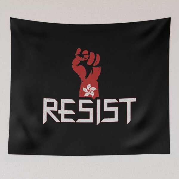 Item preview, Resist - Hong Kong designed and sold by LibertyTees.