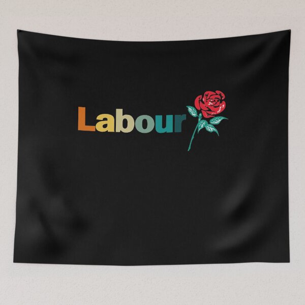 Item preview, Labour Party UK Logo Retro Color designed and sold by Bullish-Bear.
