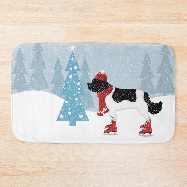 Item preview, Landseer Newfoundland Winter Scene designed and sold by Christine Mullis.