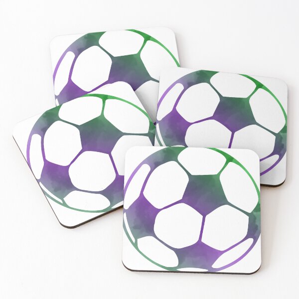 Item preview, Green n' Purple Soccer Ball designed and sold by Counterproduct.
