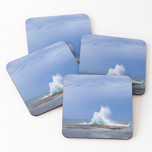 Item preview, Waves crashing on rock big splash designed and sold by Juhku.