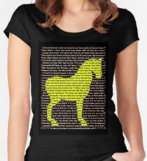 "The Year Of The Horse" Clothing Women's Fitted Scoop T-Shirt