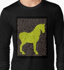 "The Year Of The Horse" Clothing Long Sleeve T-Shirt