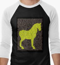 "The Year Of The Horse" Clothing Men's Baseball ¾ T-Shirt