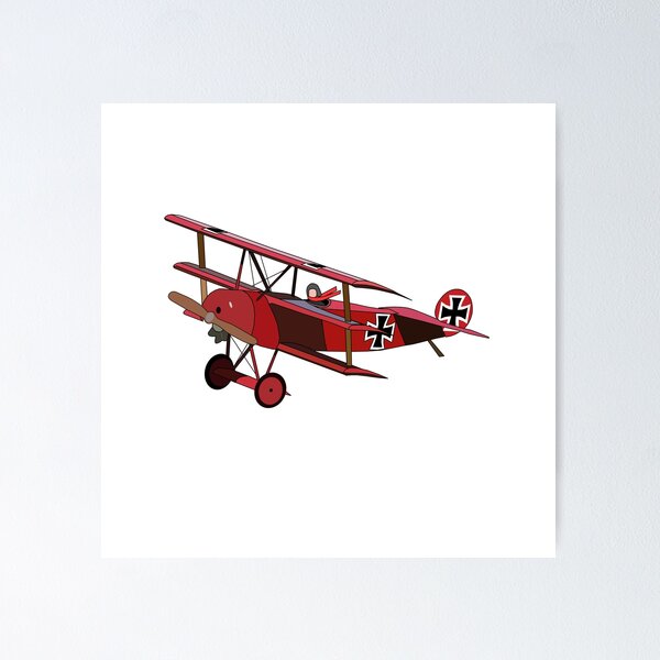 Item preview, The Red Baron and his Fokke Dr1 Triplane designed and sold by GregFromThePeg.