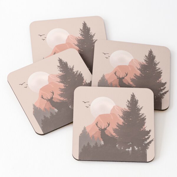 Item preview, Naturaleza Ciervo Naranja Tema designed and sold by Beginartist.