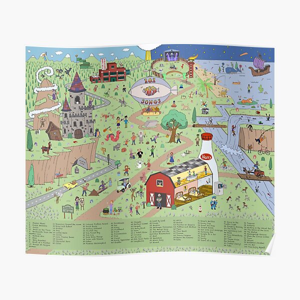 101 Phish Songs! Poster