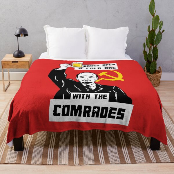 Item preview, Crack Open A Cold One With The Comrades designed and sold by Yipptee Shirts.