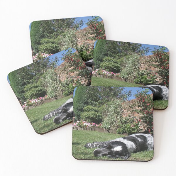 Item preview, Sleeping dog in the garden designed and sold by mooneyes.