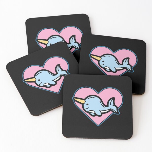 Item preview, Cute Narwhal Unicorn Whale Kawaii Gift designed and sold by Betsytiptoe.