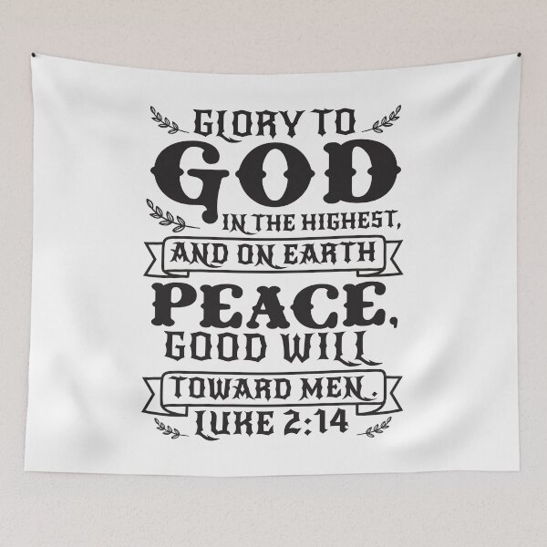 Item preview, Luke 2:14 designed and sold by plushism.