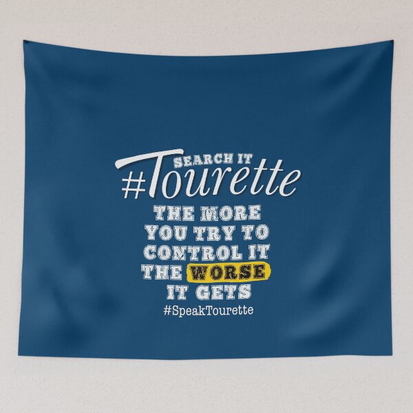 Item preview, #Tourette - The More You Try To Control It The Worse It Gets , Tourette Syndrome Awareness , Tourettes designed and sold by MJDezigns.