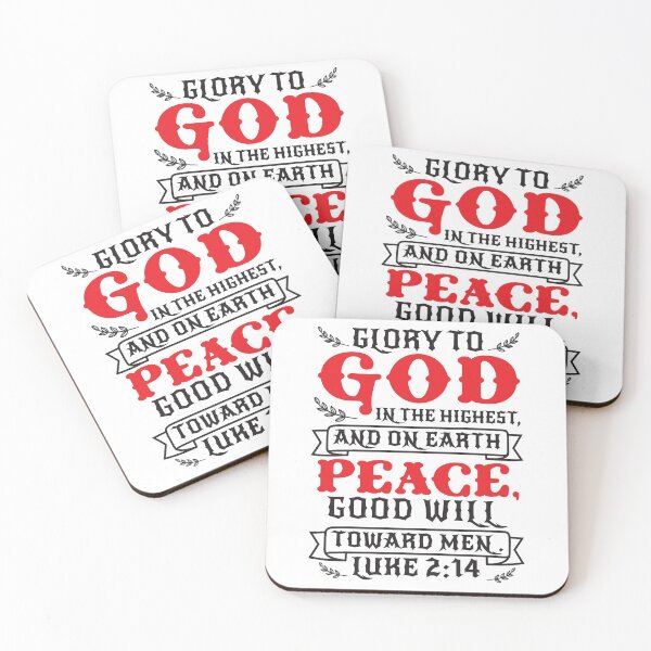 Item preview, Luke 2:14 Glory To God In The Highest designed and sold by plushism.