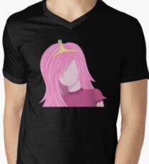 Camiseta de cuello en V dulce princesa