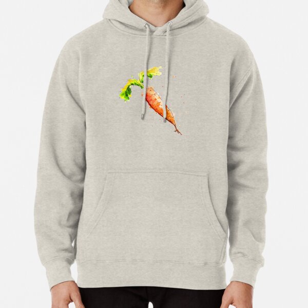 carrots hoodie orange