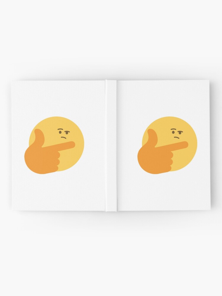 Thinking emoji meme (large) Art Print for Sale by Clean Woods