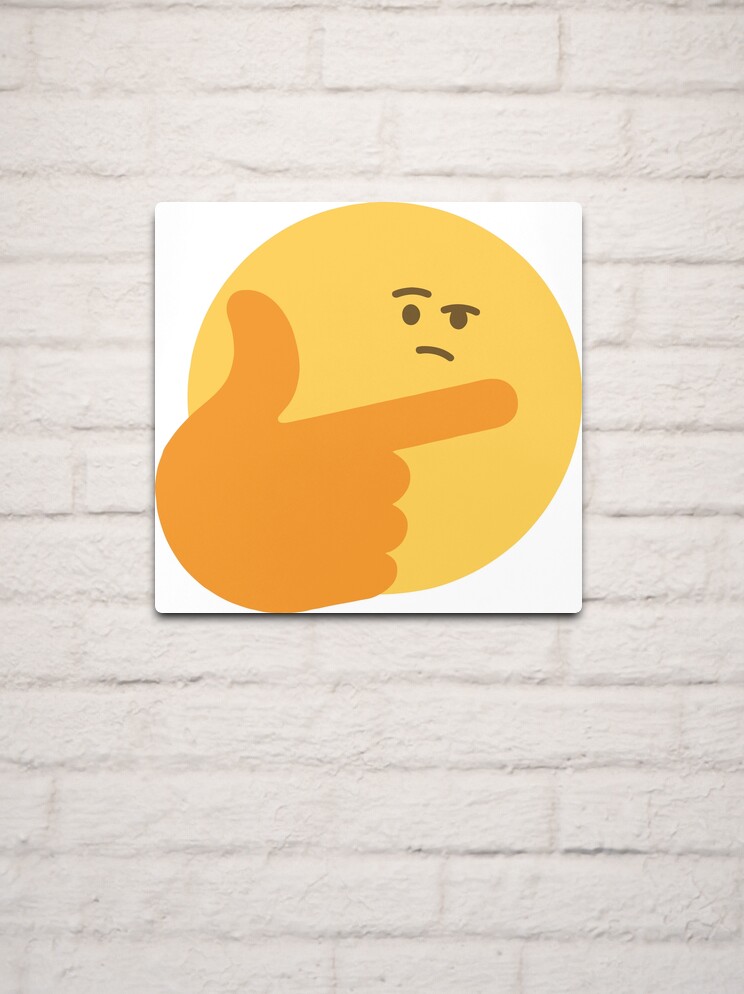 Thinking emoji meme (small) | Greeting Card