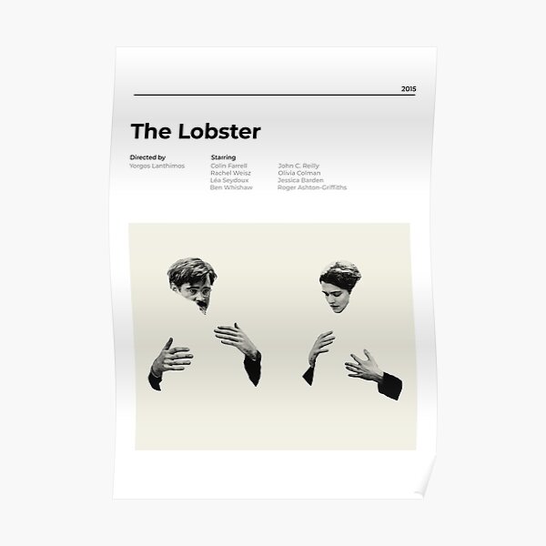 The Lobster - Minimalist Movie Poster - Yorgos Lanthimos Poster