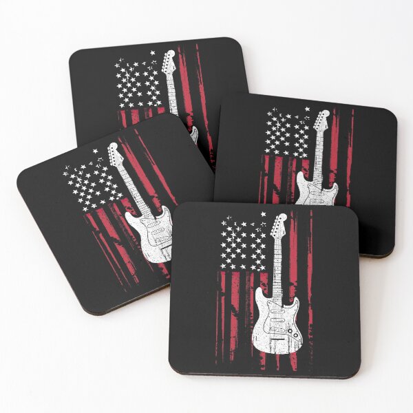 Item preview, Guitar  American US Flag Music Player Tee Gifts  designed and sold by johnii1422.