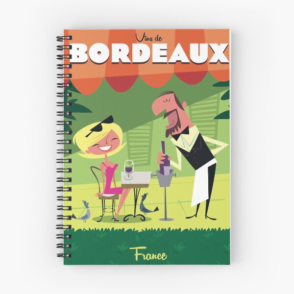 Artikelvorschau, Bordeaux-Plakat entworfen und verkauft von Gary Godel.