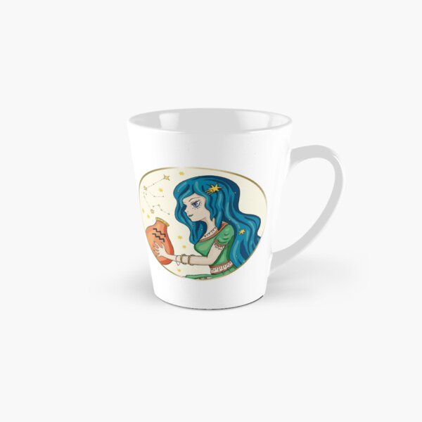Aquarius Woman Zodiac Astrology Sign Tall Mug