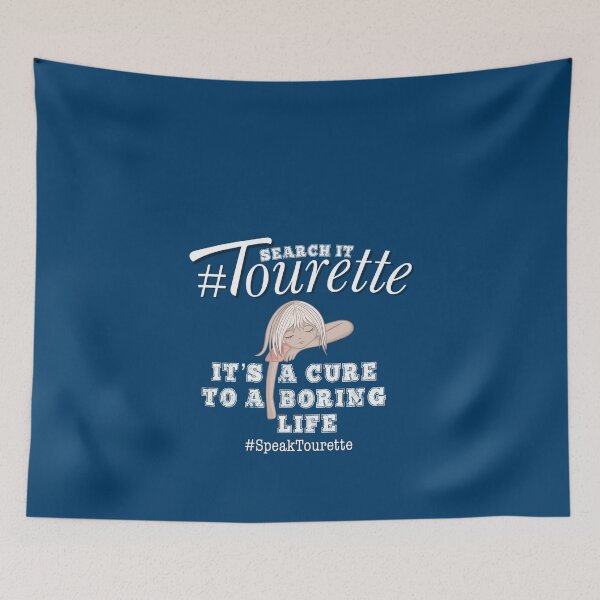 Item preview, #Tourette - A Cure To A Boring Life , Tourette Syndrome Awareness , Tourettes designed and sold by MJDezigns.
