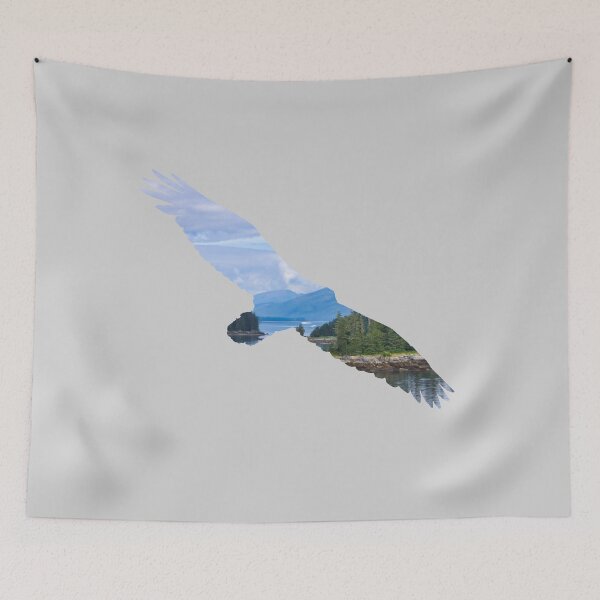 Item preview, Alaskan eagle designed and sold by awesomenerdshop.