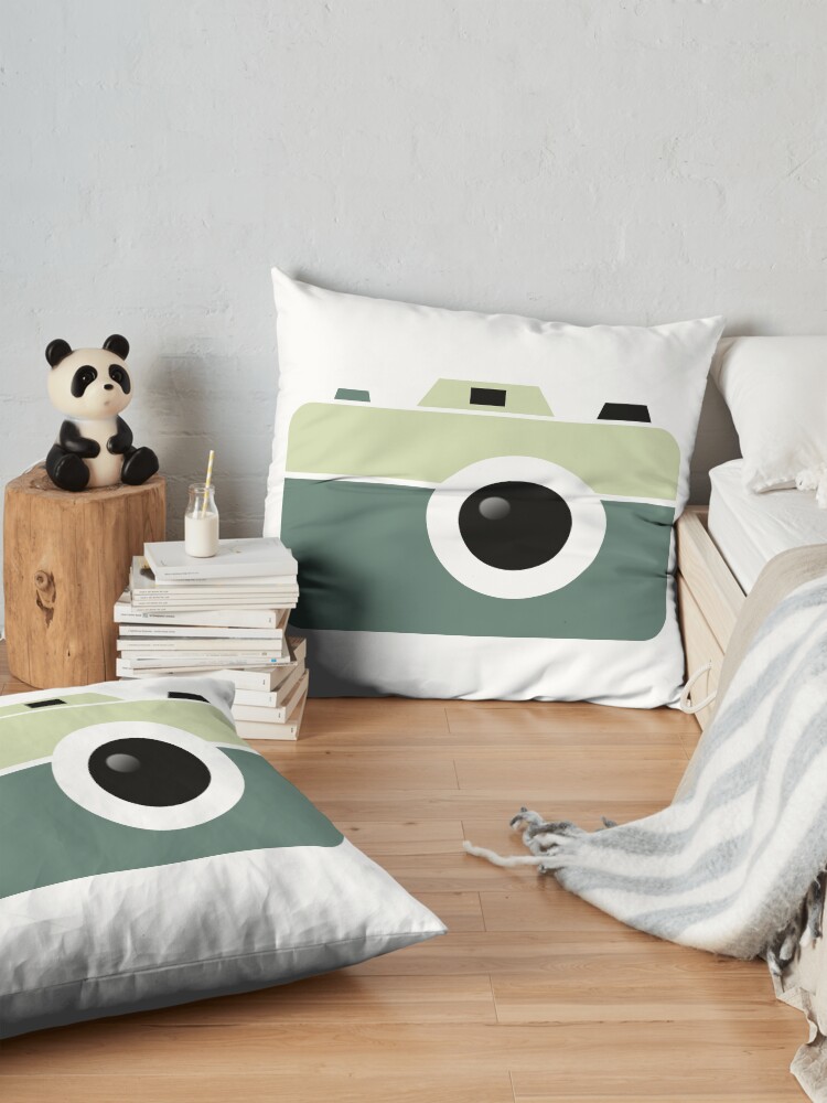 Alternate view of Camera Lovers Floor Pillow