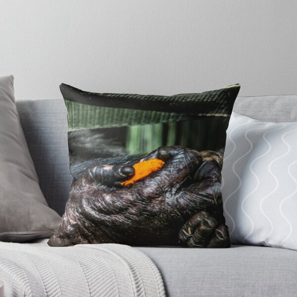 Item preview, Chimpanzee clutching an Orange designed and sold by Leehopko.