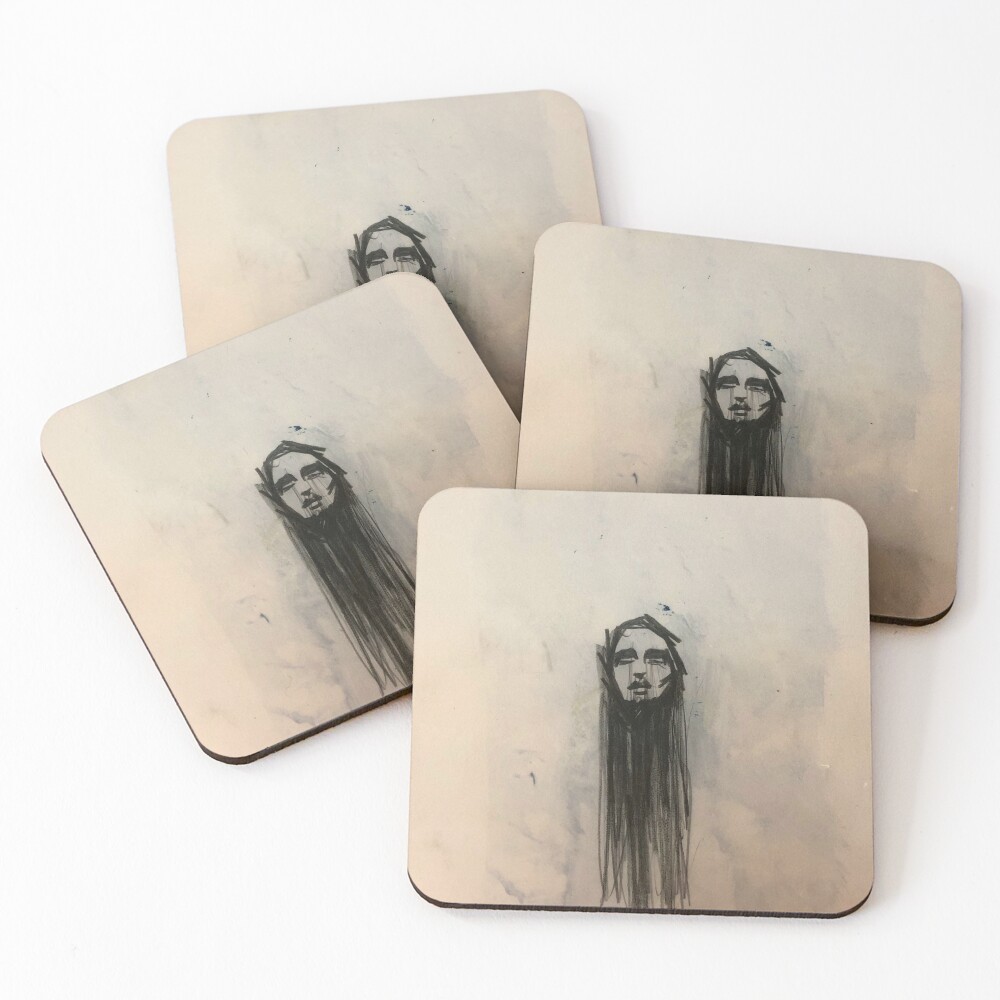 Item preview, Coasters (Set of 4) designed and sold by Envelope-Studio.