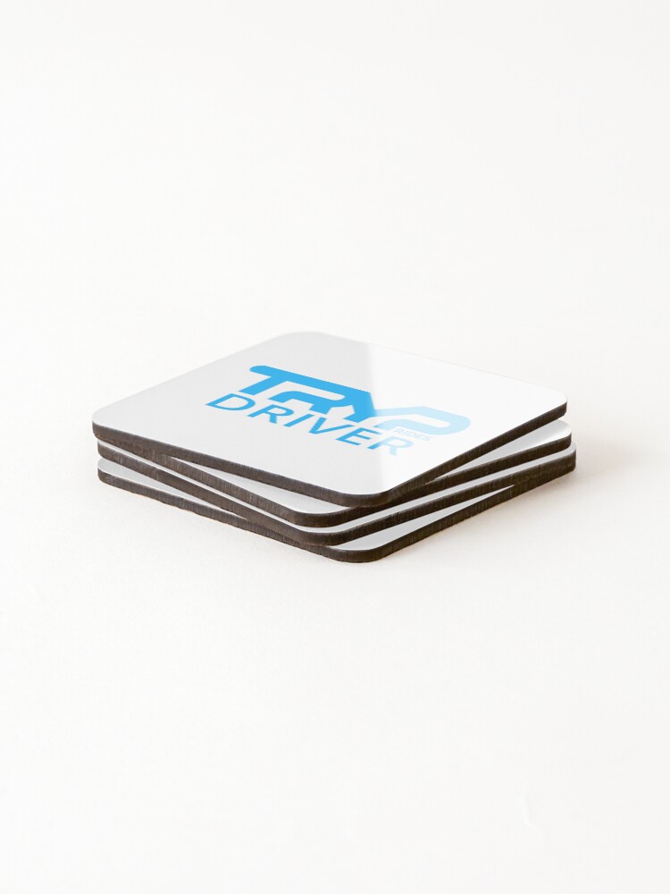 Thumbnail 4 of 5, Coasters (Set of 4), Tryp Rides Driver designed and sold by PureCreations.