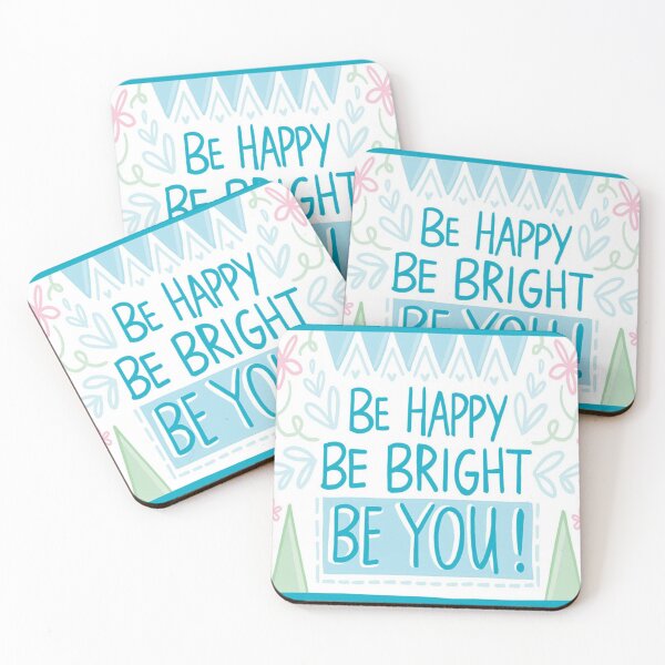 Item preview, Be Happy Be Bright Be You designed and sold by leen12 Art Designs Prints.