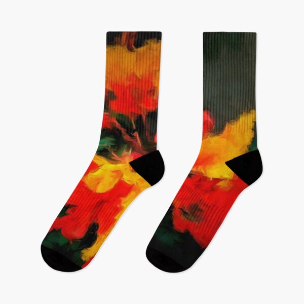 Item preview, Flowers in Red and Yellow designed and sold by Bubblepoor.
