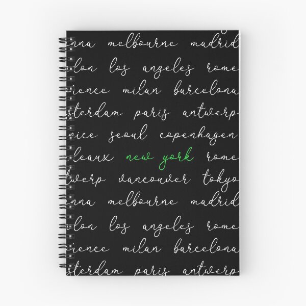 Item preview, Coolest Traveller Destinations in Cursive Font. designed and sold by j1985.