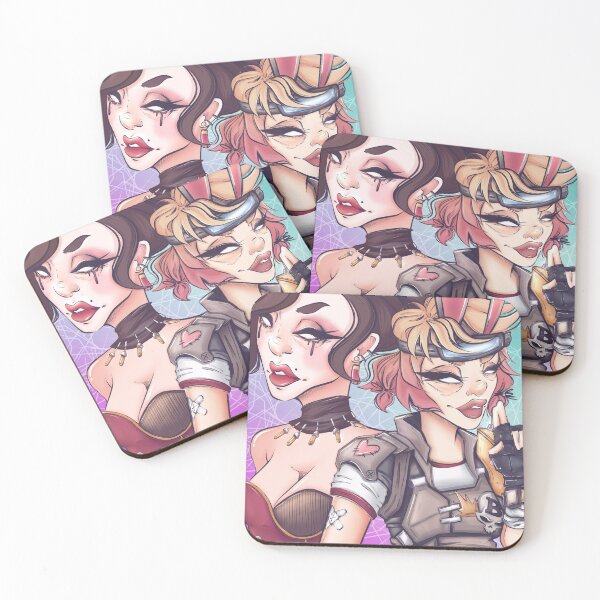 The Mad Duo Coasters (Set of 4)