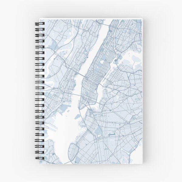 Item preview, New York City Map, USA City, NYC designed and sold by TheRedFinch.