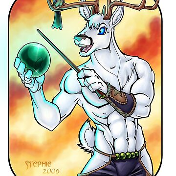 Artwork thumbnail, White Stag by cybercat