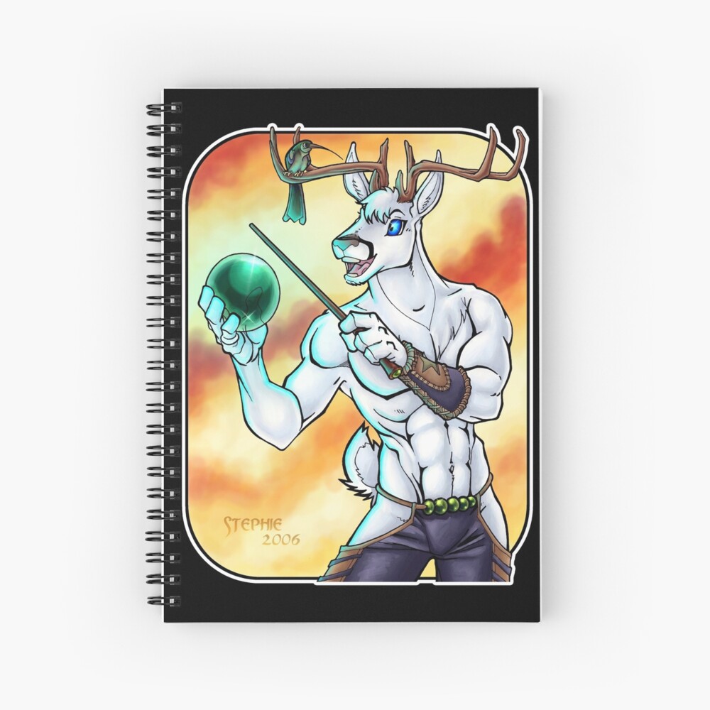Item preview, Spiral Notebook designed and sold by cybercat.